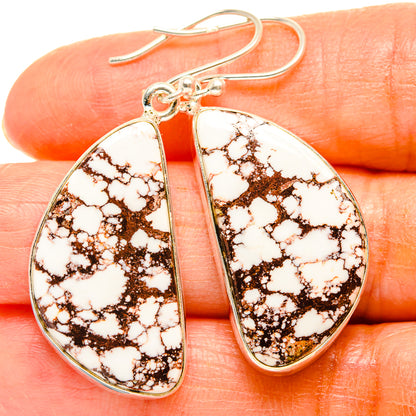 Wild Horse Jasper Earrings handcrafted by Ana Silver Co - EARR426742