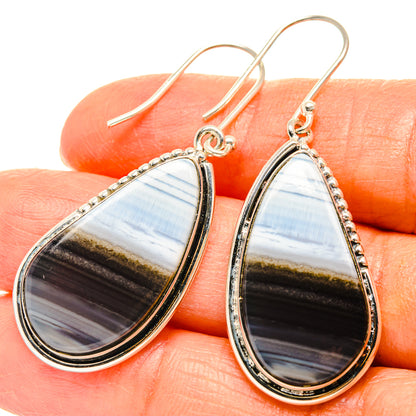 Owyhee Opal Earrings handcrafted by Ana Silver Co - EARR426744