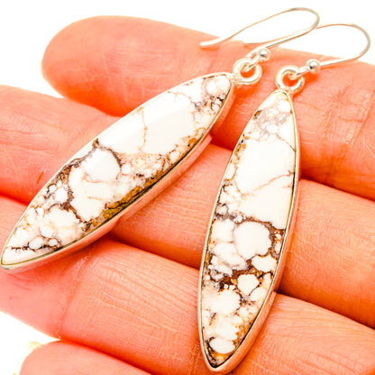 Wild Horse Jasper Earrings handcrafted by Ana Silver Co - EARR426757