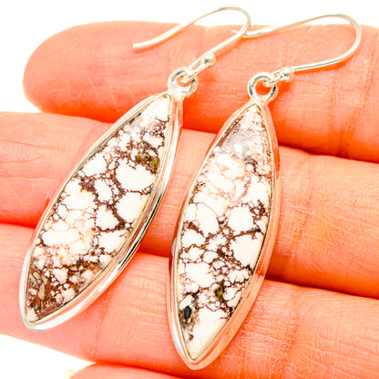 Wild Horse Jasper Earrings handcrafted by Ana Silver Co - EARR426768