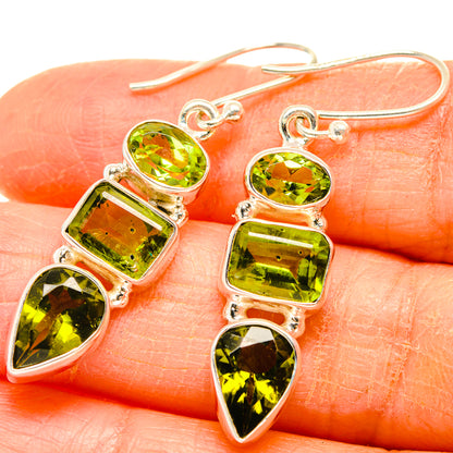 Peridot Earrings handcrafted by Ana Silver Co - EARR426772