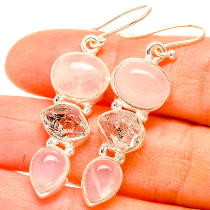 Rainbow Moonstone Earrings handcrafted by Ana Silver Co - EARR426775