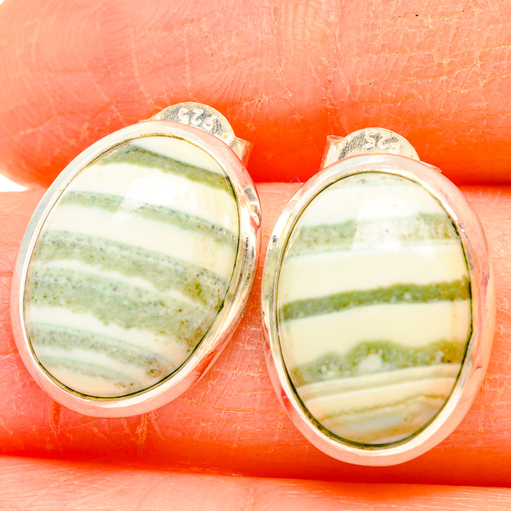 Ocean Jasper Earrings handcrafted by Ana Silver Co - EARR426778