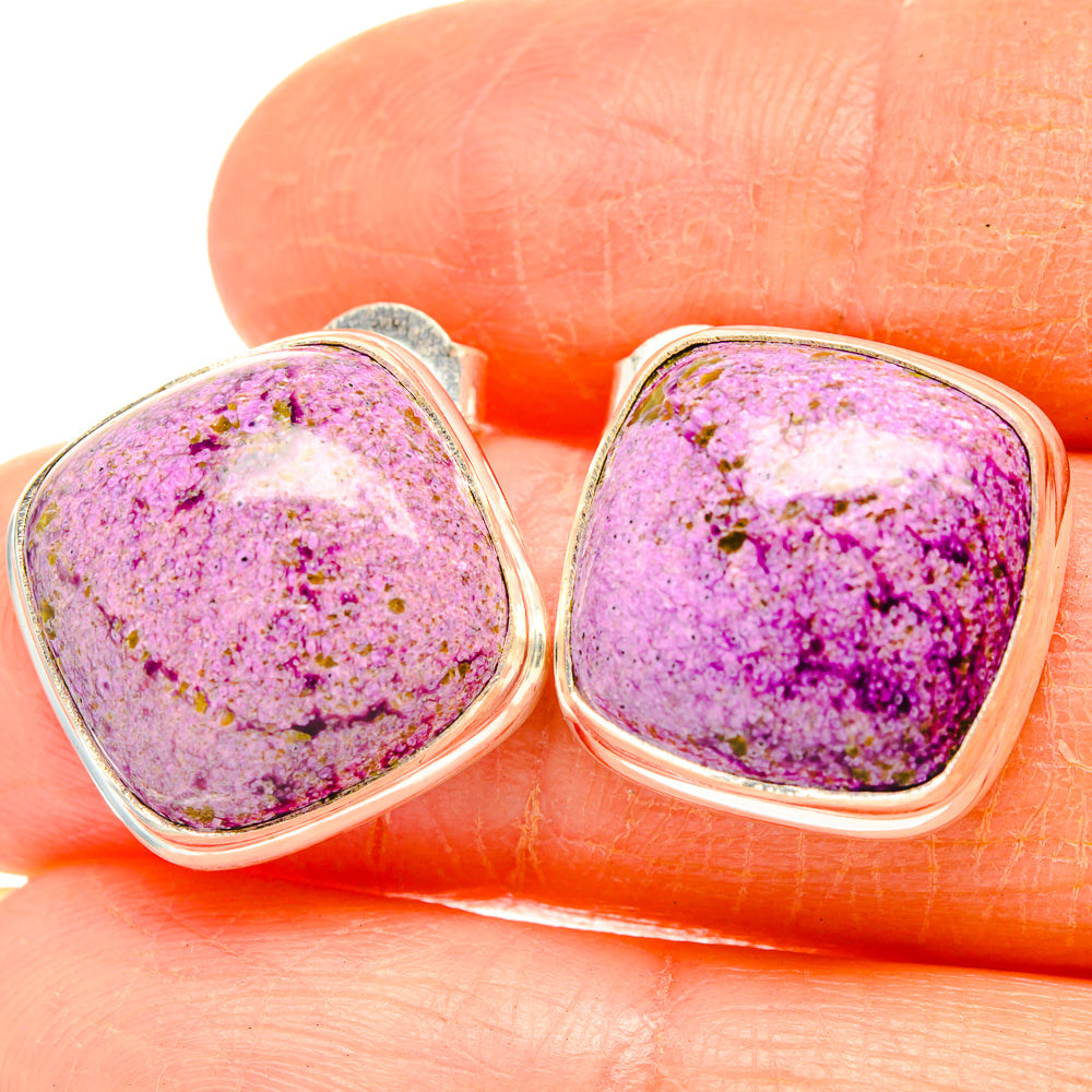 Stichtite Earrings handcrafted by Ana Silver Co - EARR426780
