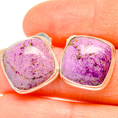 Stichtite Earrings handcrafted by Ana Silver Co - EARR426780