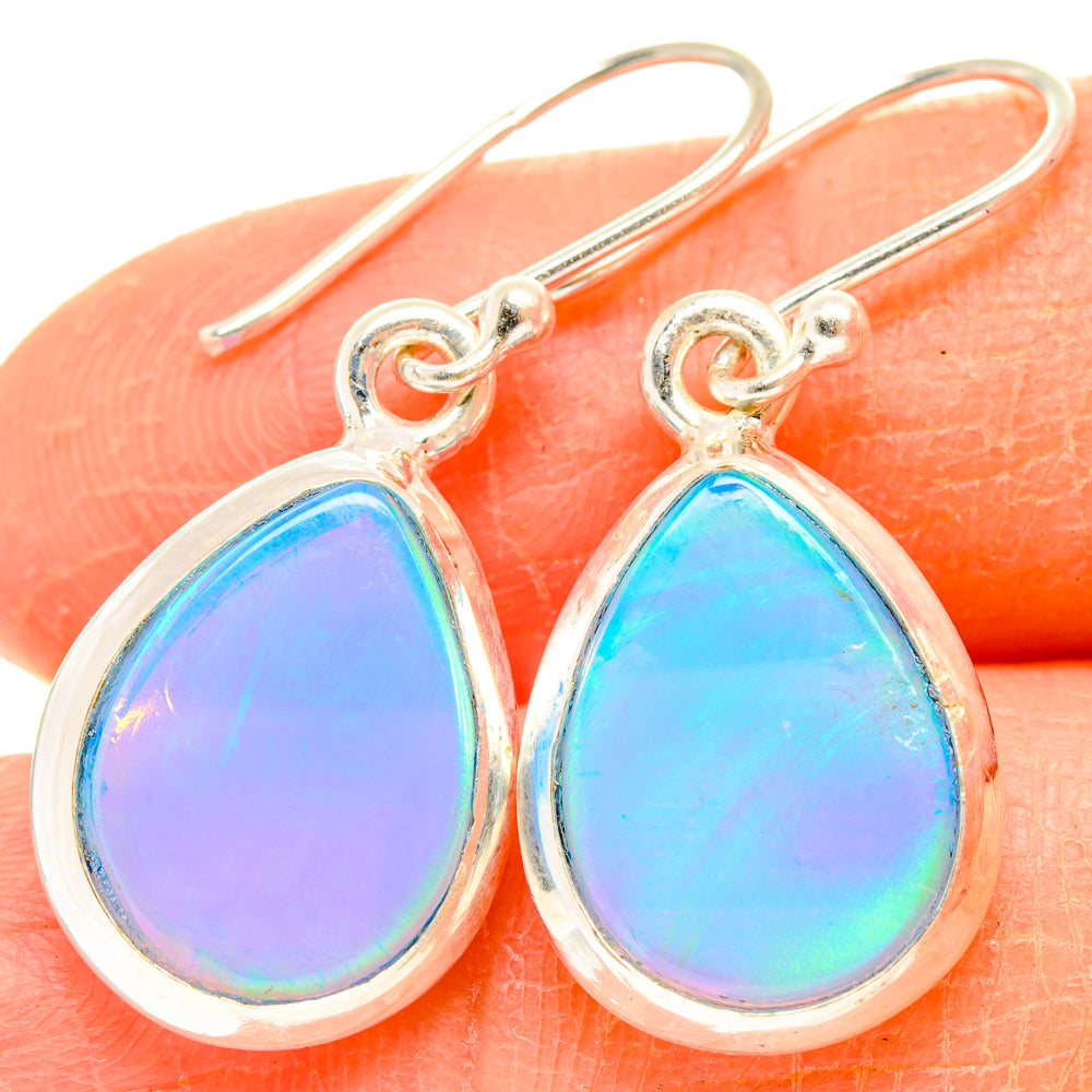 Aura Opal Earrings handcrafted by Ana Silver Co - EARR426785