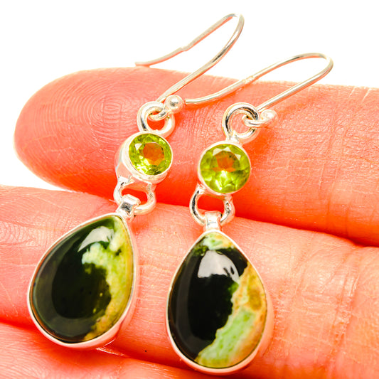 Rainforest Opal Earrings handcrafted by Ana Silver Co - EARR426790