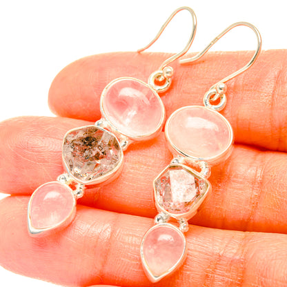 Rainbow Moonstone Earrings handcrafted by Ana Silver Co - EARR426798