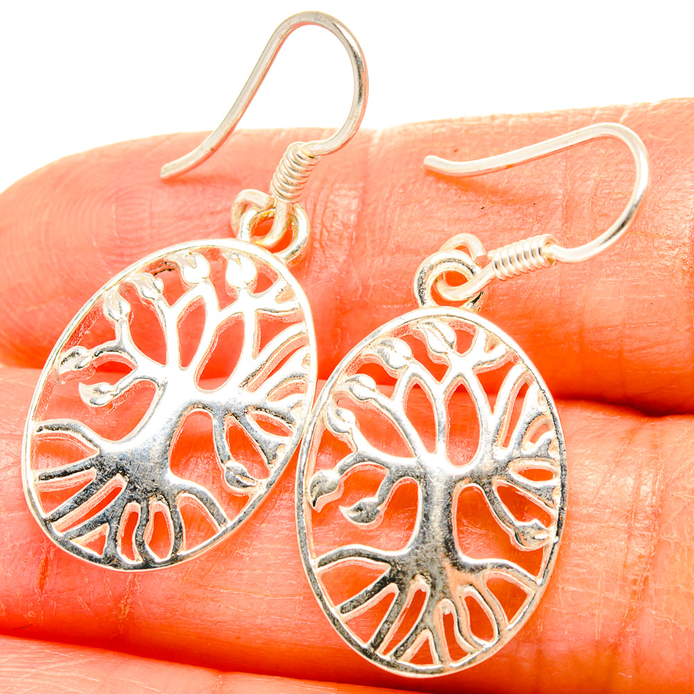 Tree Of Life Earrings handcrafted by Ana Silver Co - EARR426799
