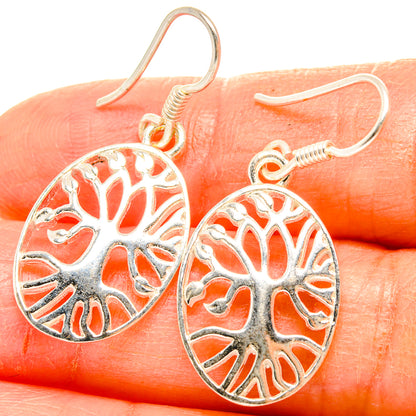 Tree Of Life Earrings handcrafted by Ana Silver Co - EARR426799