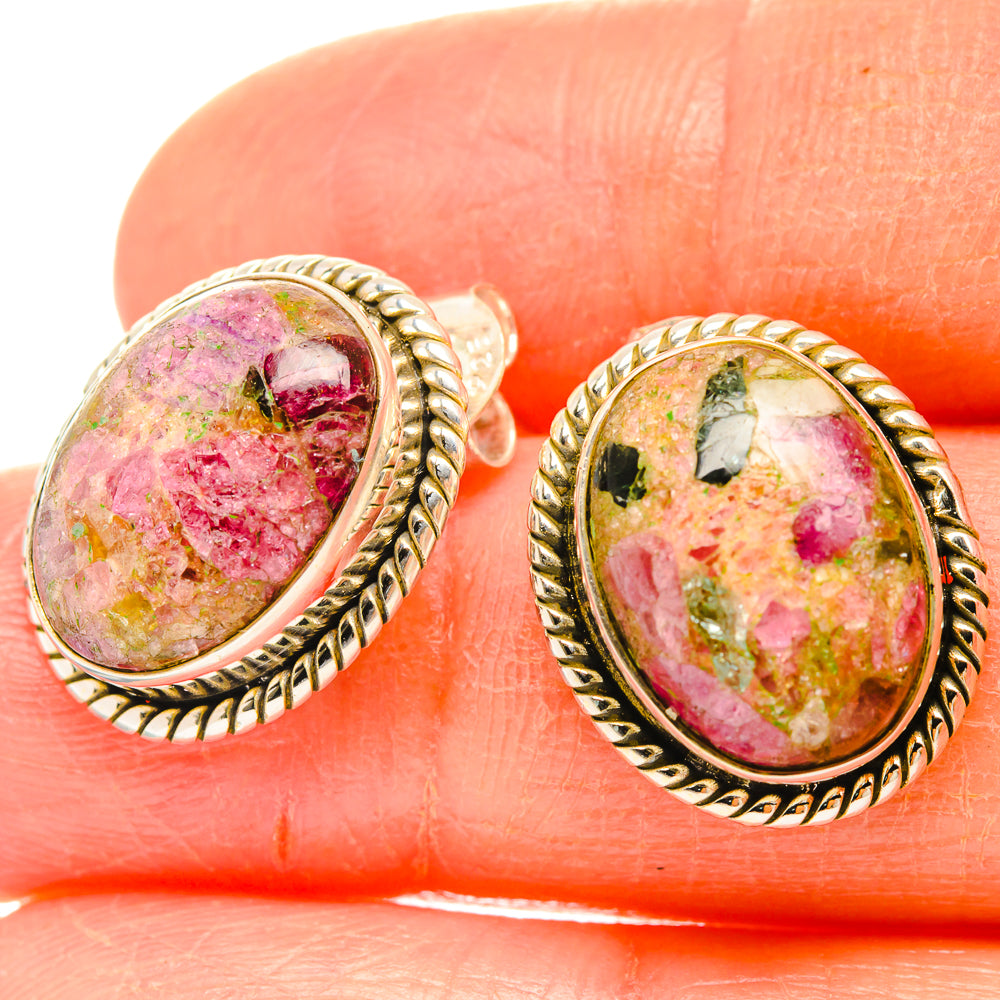 Tourmaline Earrings handcrafted by Ana Silver Co - EARR426805