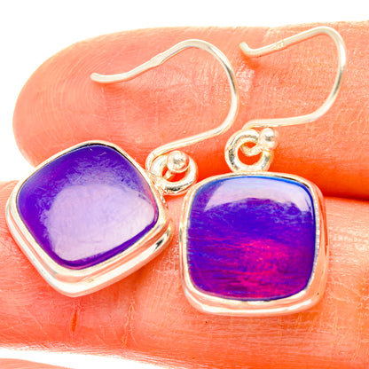 Aura Opal Earrings handcrafted by Ana Silver Co - EARR426816