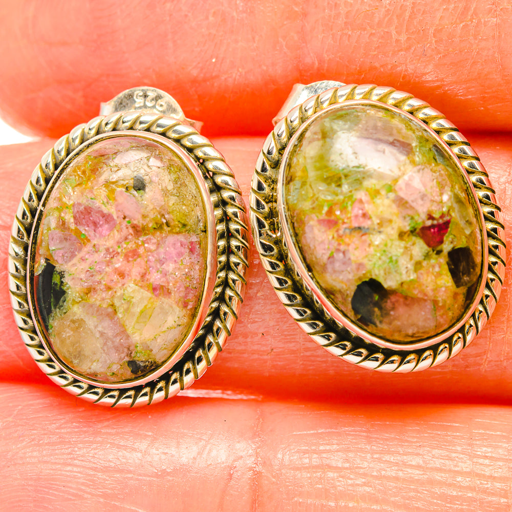 Tourmaline Earrings handcrafted by Ana Silver Co - EARR426817