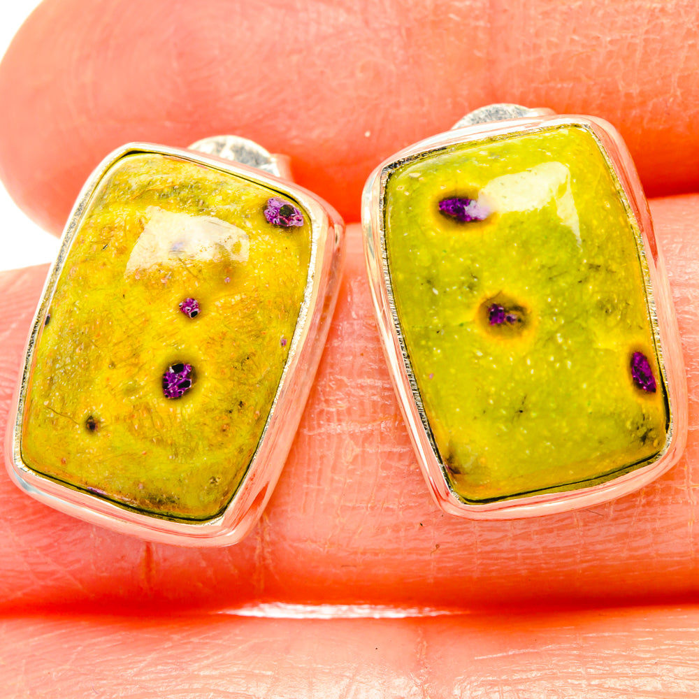 Atlantisite Earrings handcrafted by Ana Silver Co - EARR426818