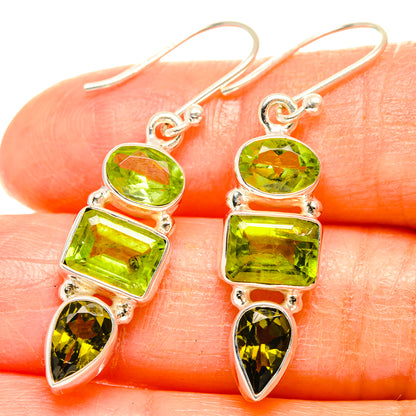 Peridot Earrings handcrafted by Ana Silver Co - EARR426820