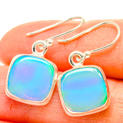 Aura Opal Earrings handcrafted by Ana Silver Co - EARR426830