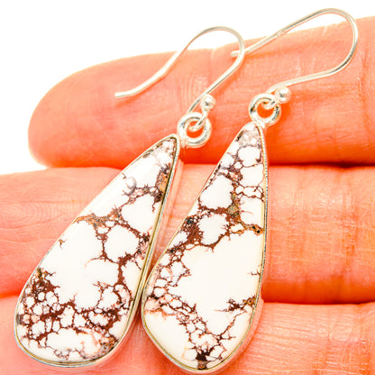 Wild Horse Jasper Earrings handcrafted by Ana Silver Co - EARR426838