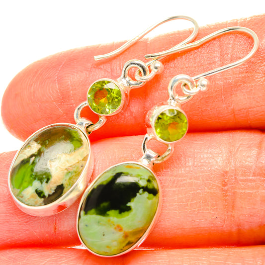 Rainforest Opal Earrings handcrafted by Ana Silver Co - EARR426849