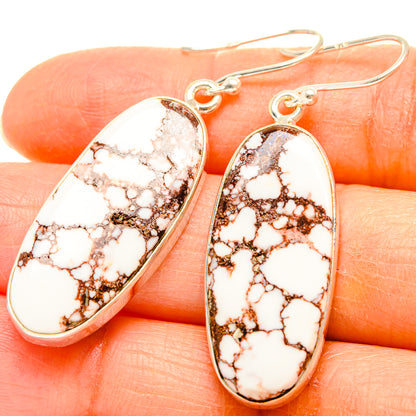 Wild Horse Jasper Earrings handcrafted by Ana Silver Co - EARR426882