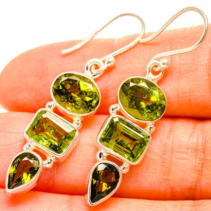 Peridot Earrings handcrafted by Ana Silver Co - EARR426883