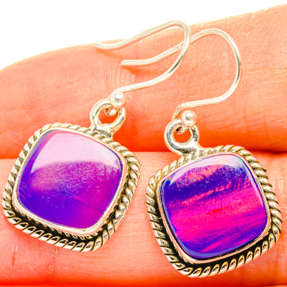 Aura Opal Earrings handcrafted by Ana Silver Co - EARR426886