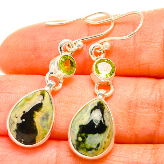 Rainforest Opal Earrings handcrafted by Ana Silver Co - EARR426893