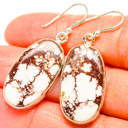 Wild Horse Jasper Earrings handcrafted by Ana Silver Co - EARR426905