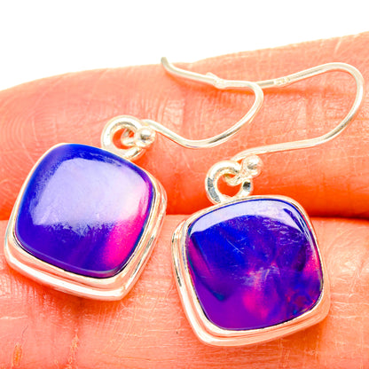 Aura Opal Earrings handcrafted by Ana Silver Co - EARR426907