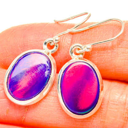 Aura Opal Earrings handcrafted by Ana Silver Co - EARR426909