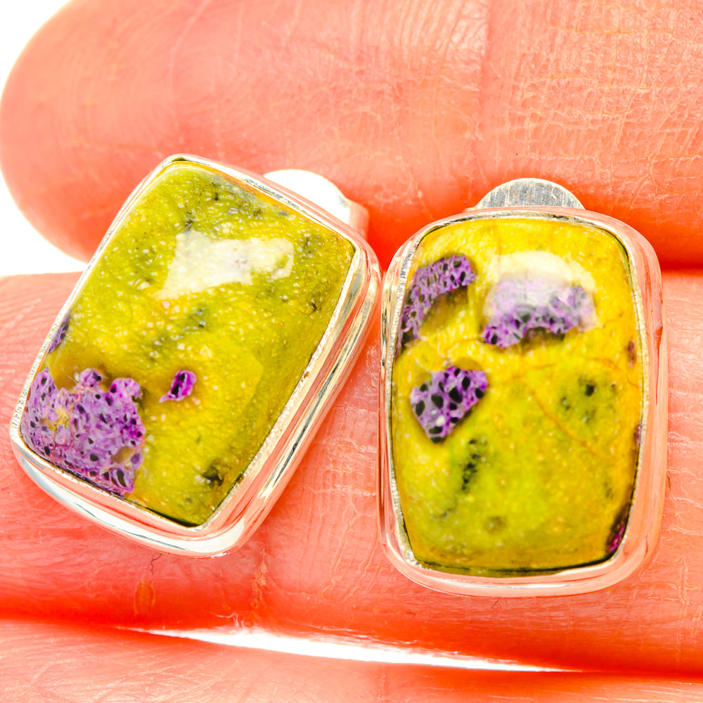 Atlantisite Earrings handcrafted by Ana Silver Co - EARR426913