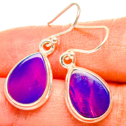 Aura Opal Earrings handcrafted by Ana Silver Co - EARR426926