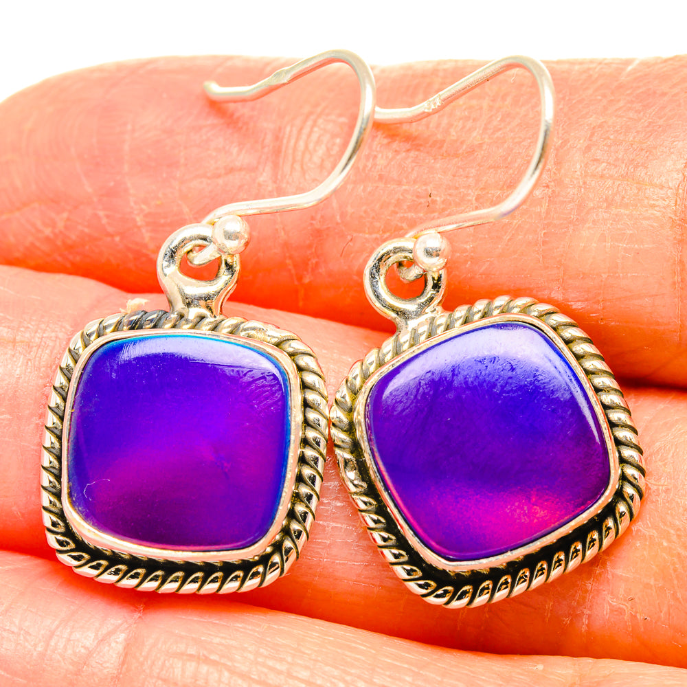 Aura Opal Earrings handcrafted by Ana Silver Co - EARR426930