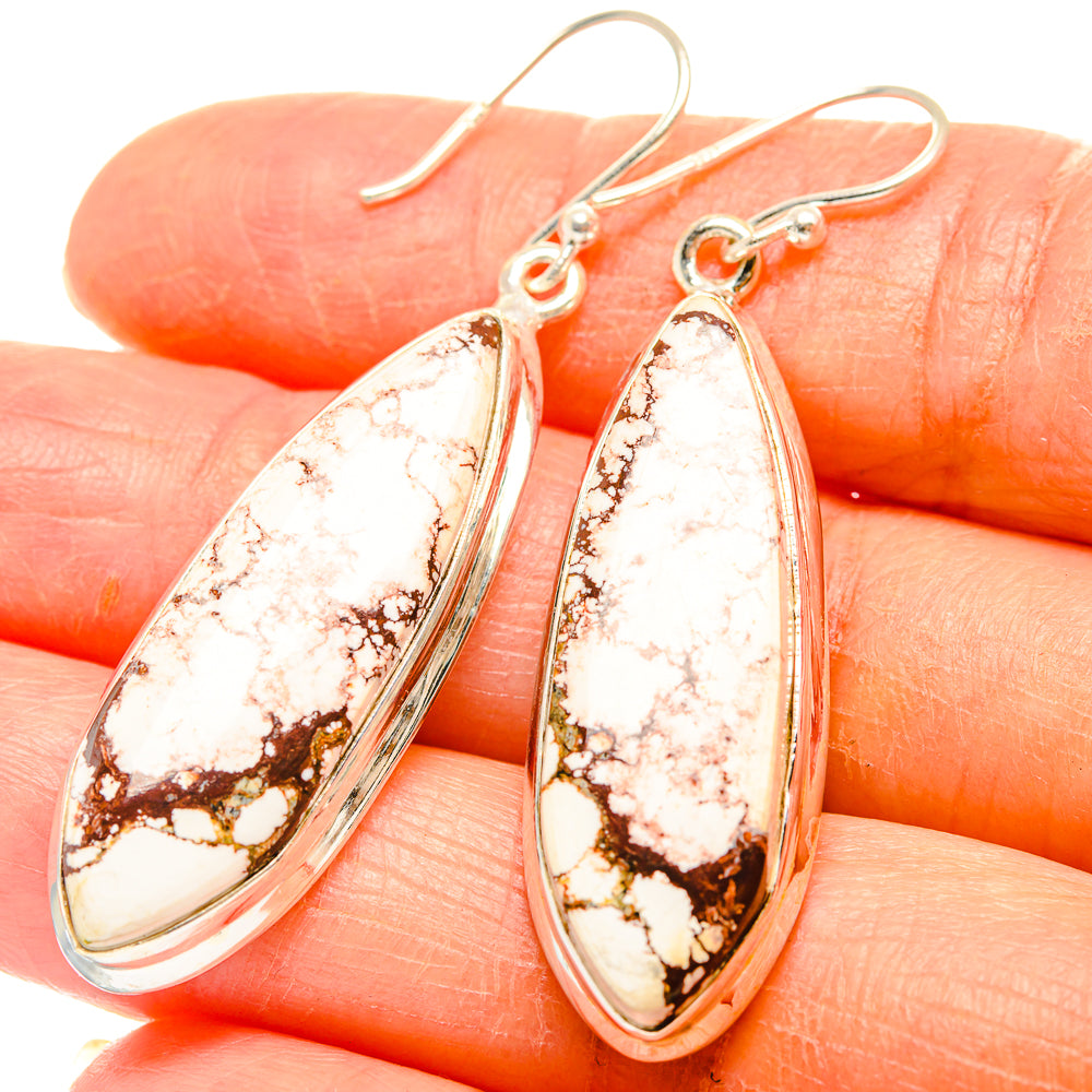 Wild Horse Jasper Earrings handcrafted by Ana Silver Co - EARR426938