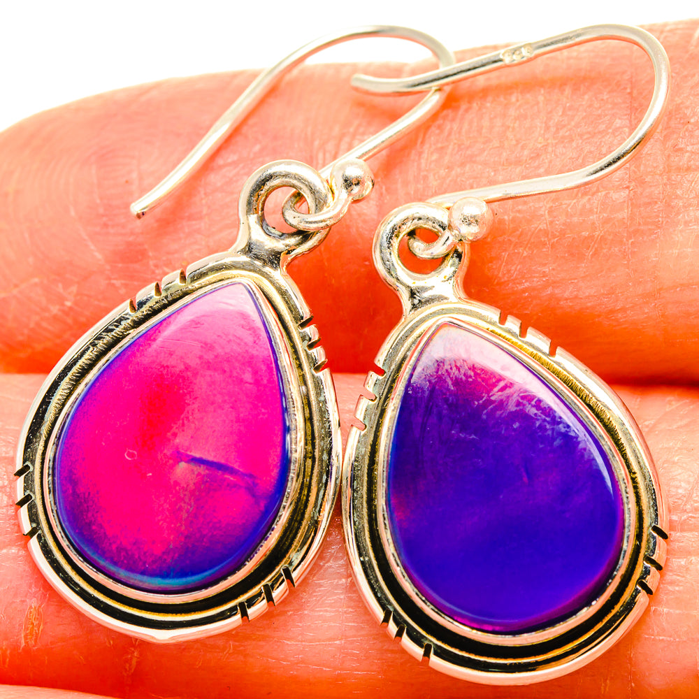 Aura Opal Earrings handcrafted by Ana Silver Co - EARR426960