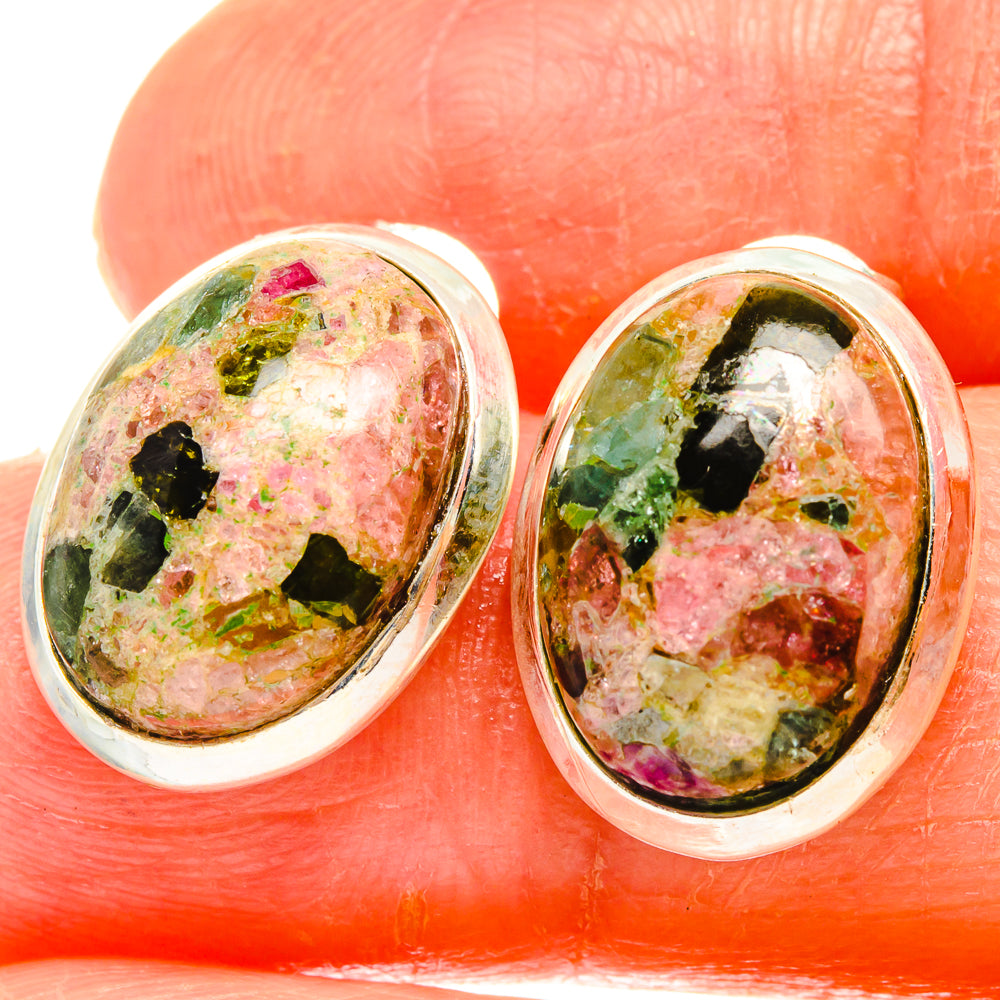 Tourmaline Earrings handcrafted by Ana Silver Co - EARR426971