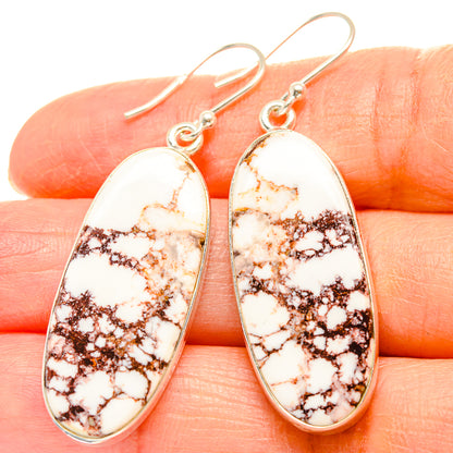 Wild Horse Jasper Earrings handcrafted by Ana Silver Co - EARR426972