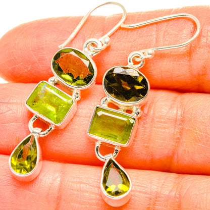Peridot Earrings handcrafted by Ana Silver Co - EARR426974