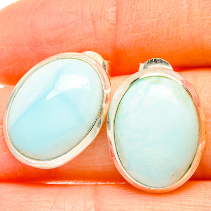 Larimar Earrings handcrafted by Ana Silver Co - EARR426979
