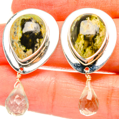 Rainforest Opal Earrings handcrafted by Ana Silver Co - EARR426984