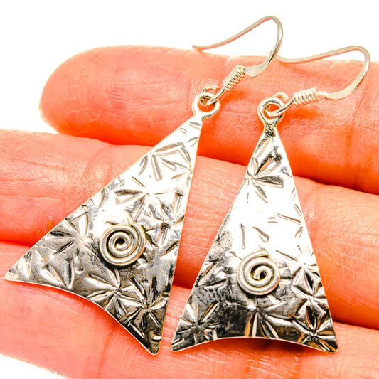 Engraved Earrings handcrafted by Ana Silver Co - EARR426987