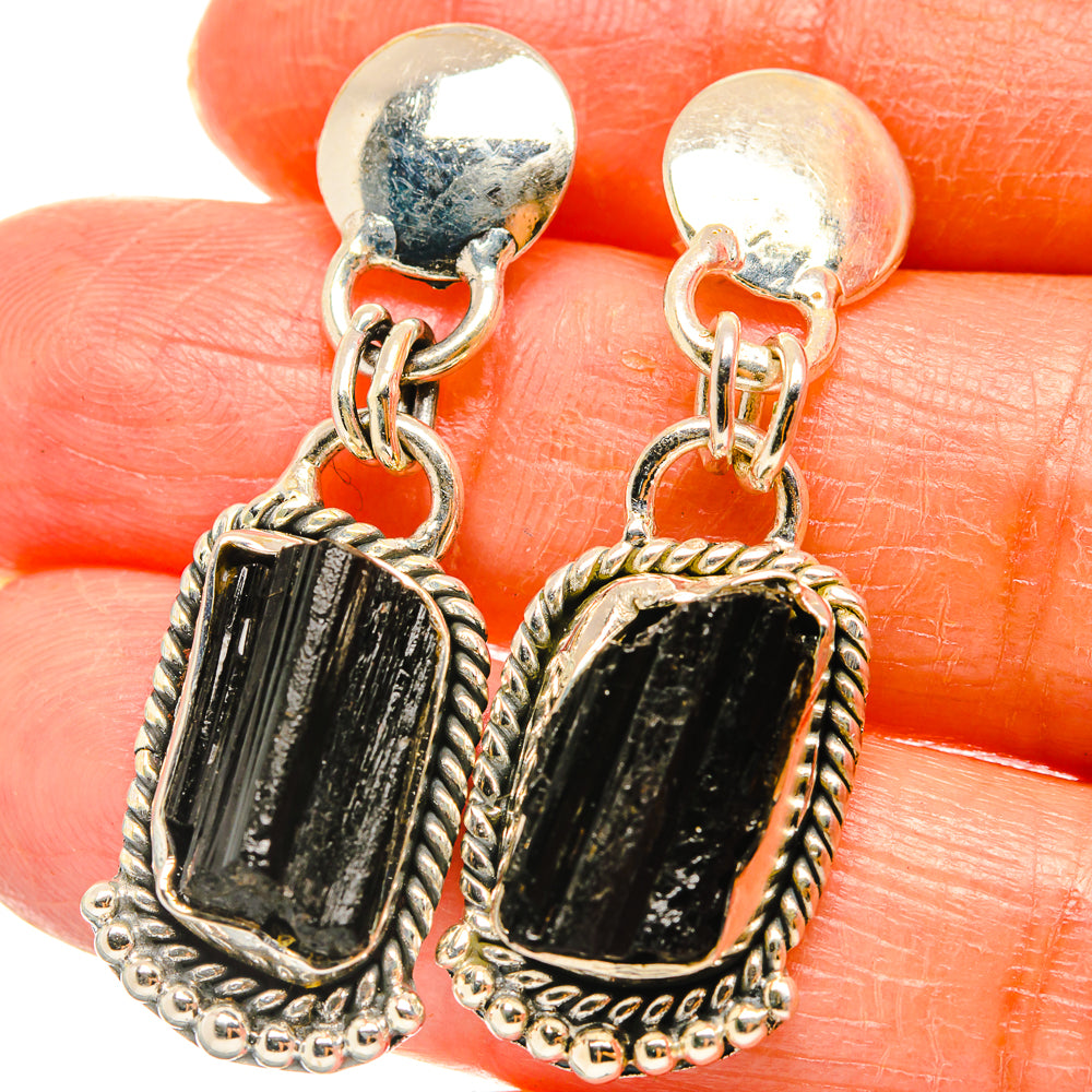 Tektite Earrings handcrafted by Ana Silver Co - EARR426992