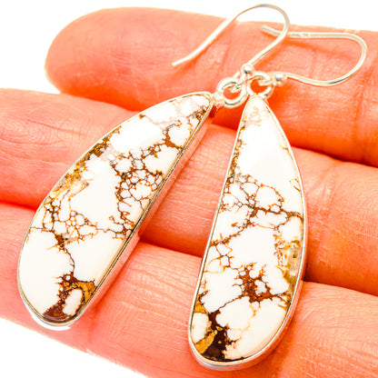 Wild Horse Jasper Earrings handcrafted by Ana Silver Co - EARR426994