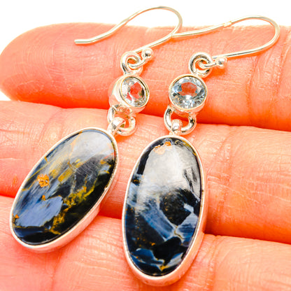 Pietersite Earrings handcrafted by Ana Silver Co - EARR426996
