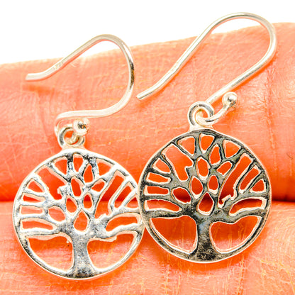 Tree Of Life Earrings handcrafted by Ana Silver Co - EARR427010