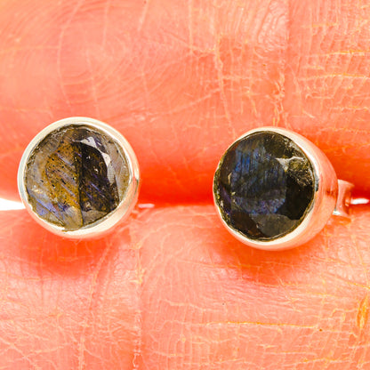 Labradorite Earrings handcrafted by Ana Silver Co - EARR427017