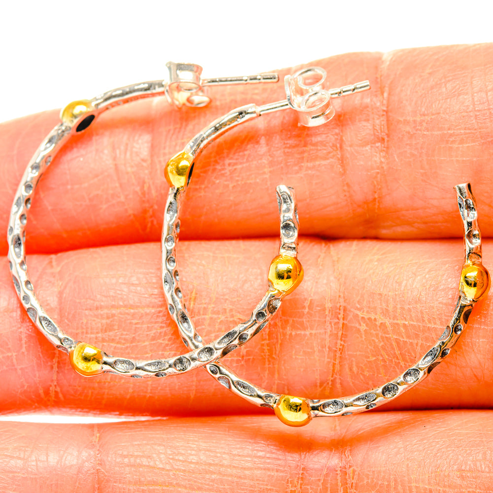 Copper Hoop Earrings handcrafted by Ana Silver Co - EARR427040