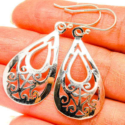 Filigree Earrings handcrafted by Ana Silver Co - EARR427044