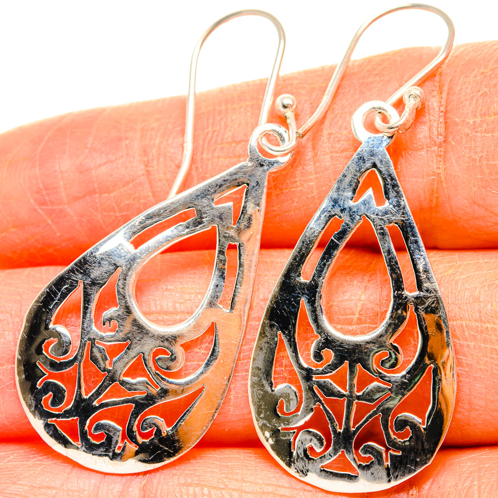 Filigree Earrings handcrafted by Ana Silver Co - EARR427051