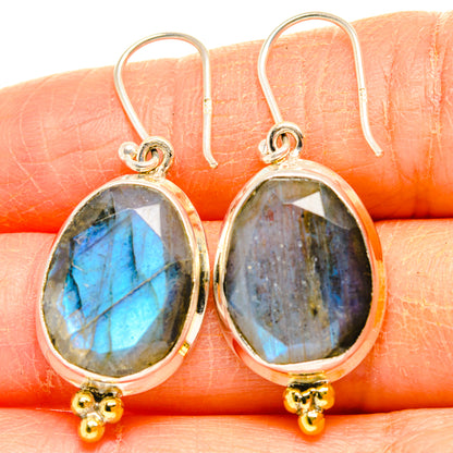 Labradorite Earrings handcrafted by Ana Silver Co - EARR427061
