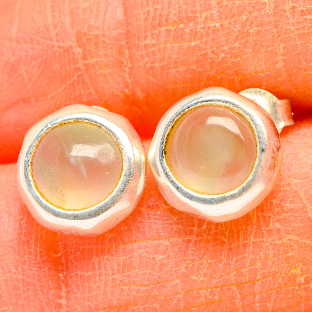Prehnite Earrings handcrafted by Ana Silver Co - EARR427064